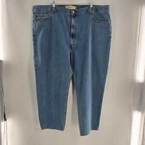 Levis 550 Mens Blue Denim Relaxed Fit‎ Jeans 46x30
